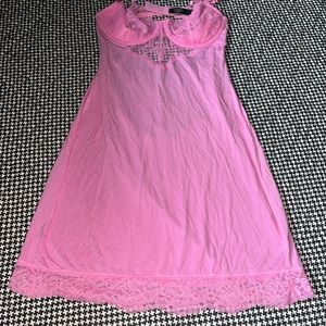 pink victoria secret dress